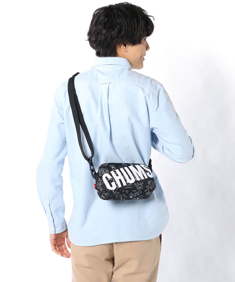 Recycle CHUMS Shoulder Pouch/リサイクルチャムスショルダーポーチ(ショルダーバッグ)(Free Euphoric  Beetle): バッグ|CHUMS(チャムス)|アウトドアファッション公式通販