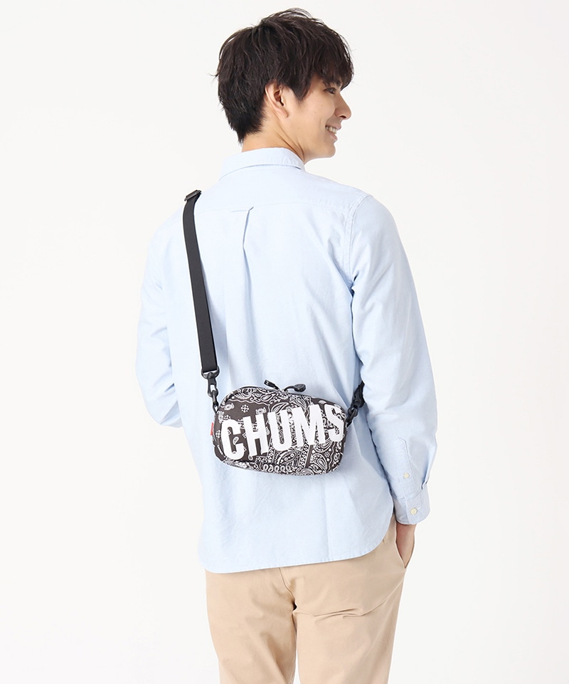 Recycle CHUMS Shoulder Pouch/リサイクルチャムスショルダーポーチ(ショルダーバッグ)(Free Purple): バッグ| CHUMS(チャムス)|アウトドアファッション公式通販
