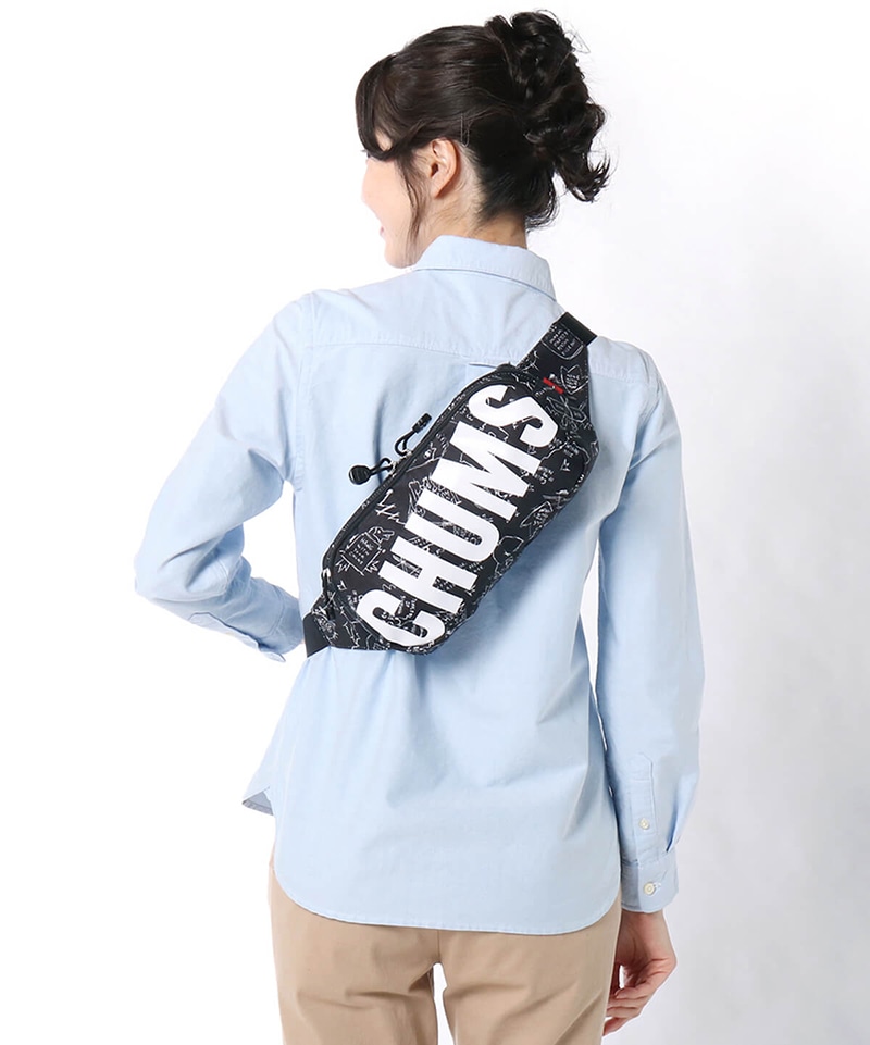 Recycle CHUMS Waist Bag/リサイクルチャムスウエストバッグ(ボディバッグ｜ウエストポーチ)(Free Map): バッグ| CHUMS(チャムス)|アウトドアファッション公式通販