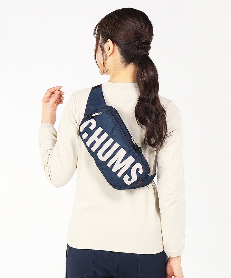 Recycle CHUMS Waist Bag/リサイクルチャムスウエストバッグ(ボディバッグ|ウエストポーチ)
