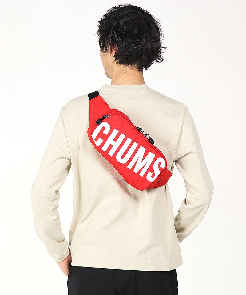 Recycle CHUMS Waist Bag/リサイクルチャムスウエストバッグ(ボディバッグ|ウエストポーチ)