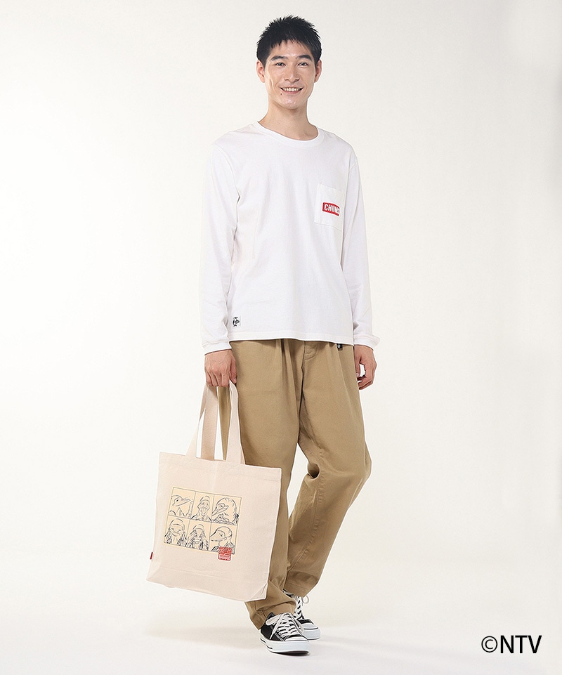 【限定】CHUMS x 葛飾北斎 漫画 Tote Bag(【限定】CHUMS x 葛飾北斎 漫画トートバッグ(トートバッグ))