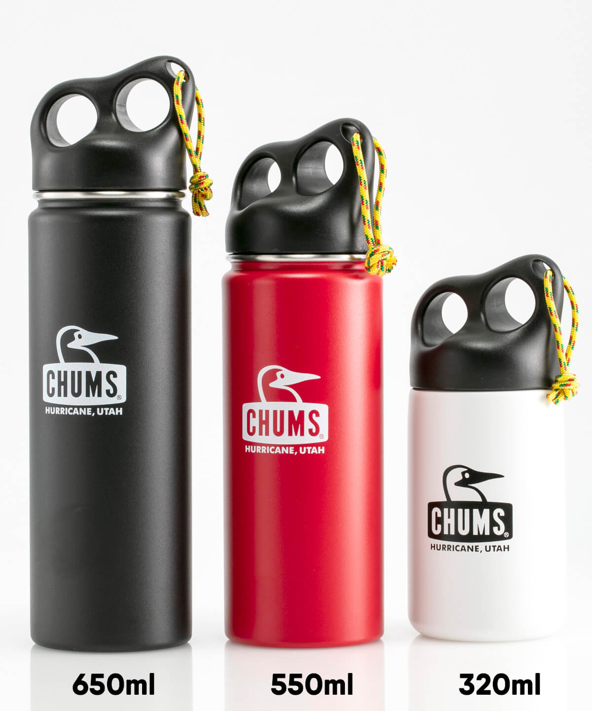 Camper Stainless Bottle 3 キャンパーステンレスボトル3 食器 キッチン用品 サイズなし White テーブルウェア Chums チャムス アウトドアファッション公式通販