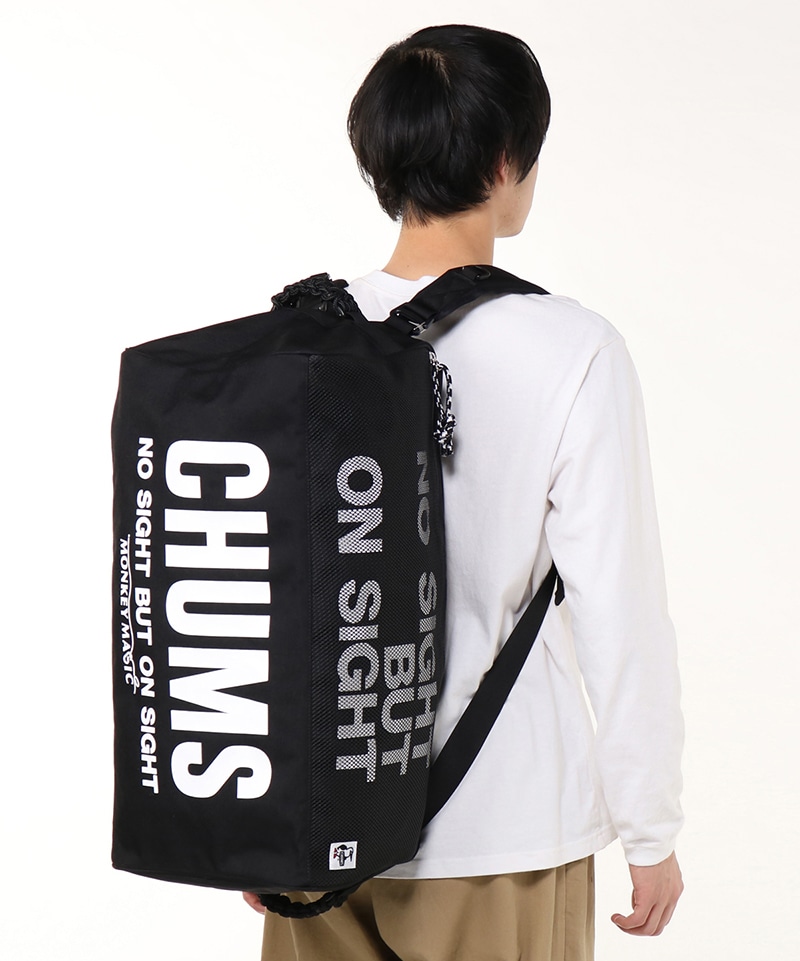 25 Monkey Magic Mesh Pocket Small Boston Bag/25モンキー