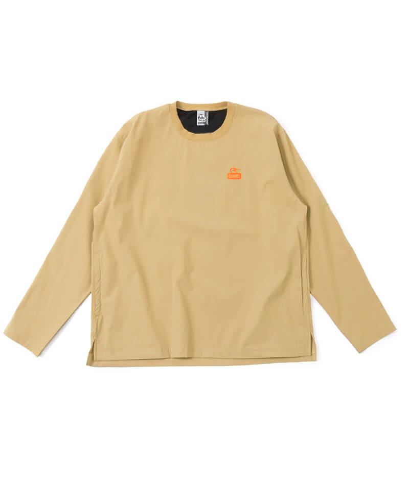 フロント | エアトレイルストレッチチャムスロングスリーブTシャツ