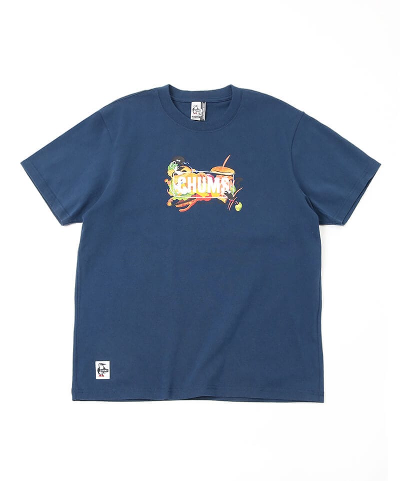 CHUMS Big Burger T-Shirt(チャムスビッグバーガーTシャツ(トップス/Tシャツ))