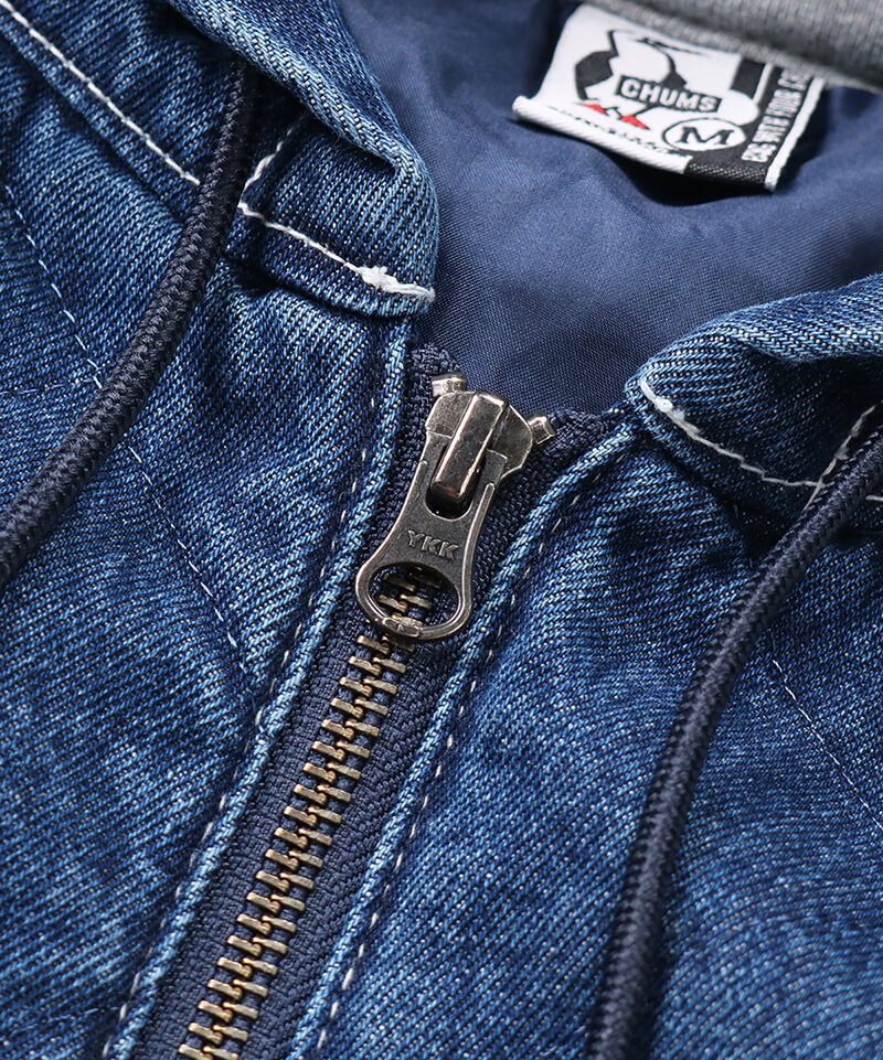 Beaver Padded Hoodie/ビーバーパデッドフーディー(デニムジャケット
