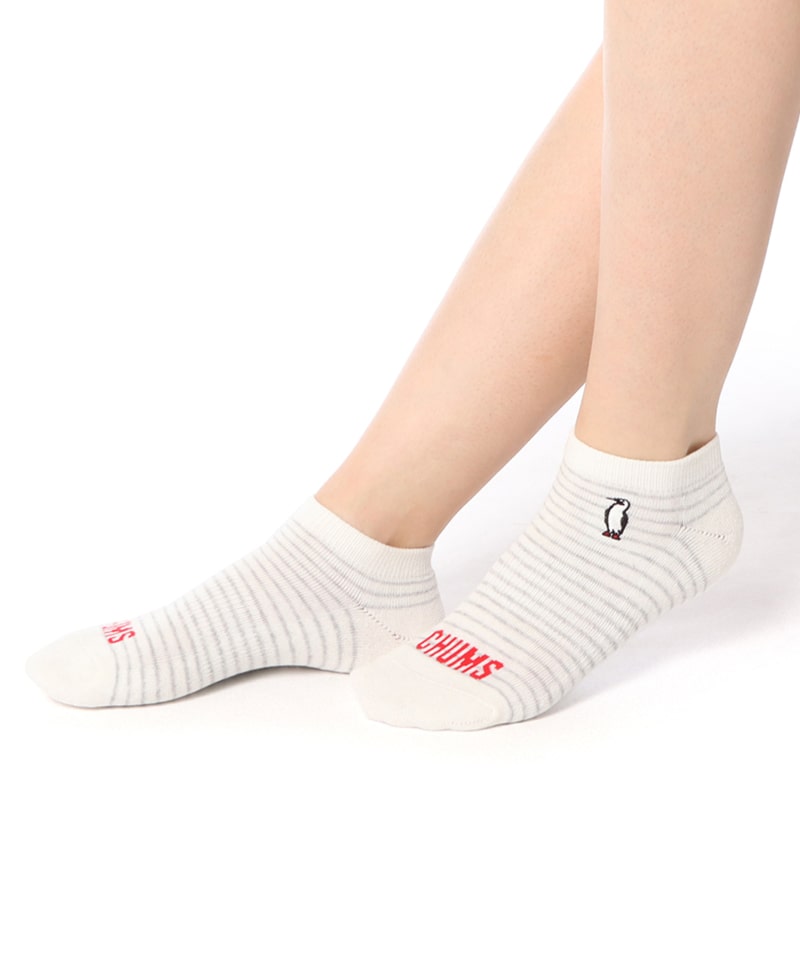 3P Booby Border Ankle Socks(3Pブービーボーダーアンクルソックス（ソックス/靴下）)
