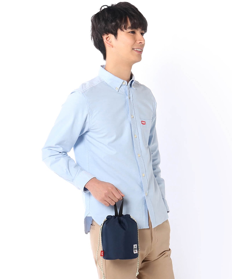 Recycle Stand Round Pouch/リサイクルスタンドラウンドポーチ(ポーチ｜ペンケース)(Free PW Bandana): 財布｜ ポーチ｜ケース|CHUMS(チャムス)|アウトドアファッション公式通販
