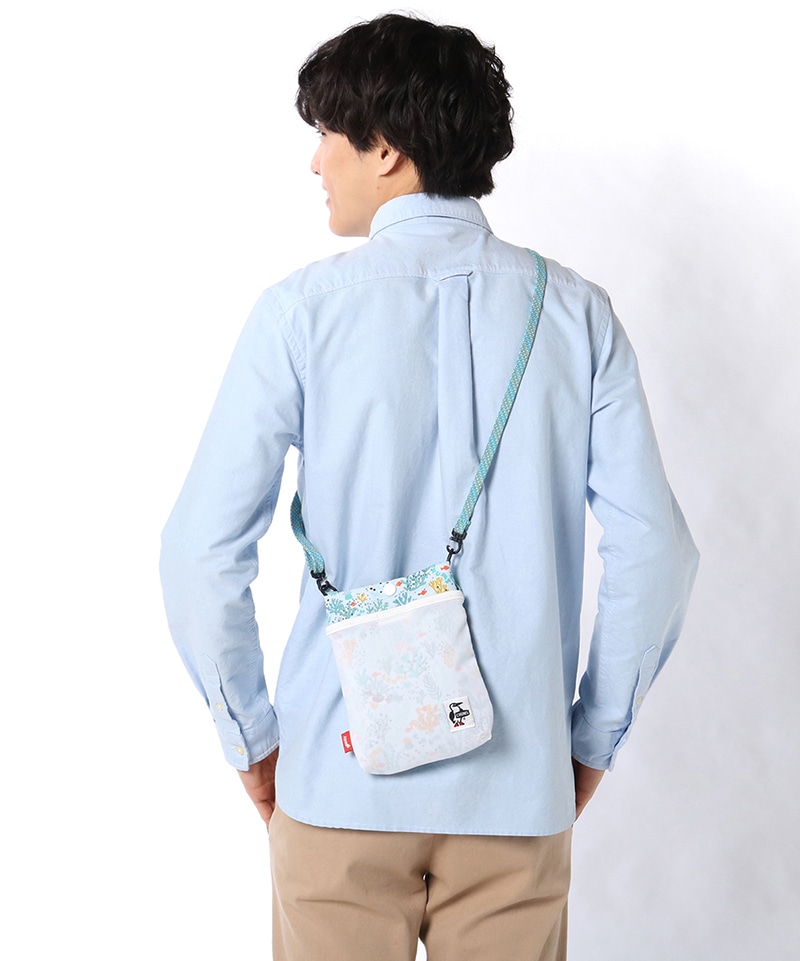 Recycle Mesh Pocket Shoulder/リサイクルメッシュポケットショルダー(ショルダーバッグ)(サイズなし Geom in  Booby): バッグ|CHUMS(チャムス)|アウトドアファッション公式通販