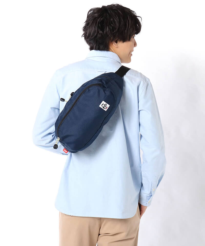 Recycle Oval Waist Pack/リサイクルオーバルウエストパック(ボディバッグ｜ウエストポーチ)(Free Red): バッグ| CHUMS(チャムス)|アウトドアファッション公式通販