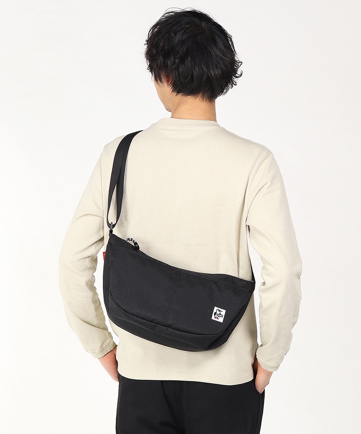 【色: H-Gray/Basic Navy】チャムス ショルダーバッグ Smal