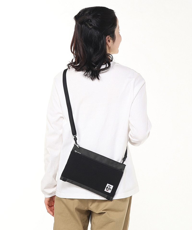 【色: ブラック/チャコール】[チャムス] Bag Two Necked Sho