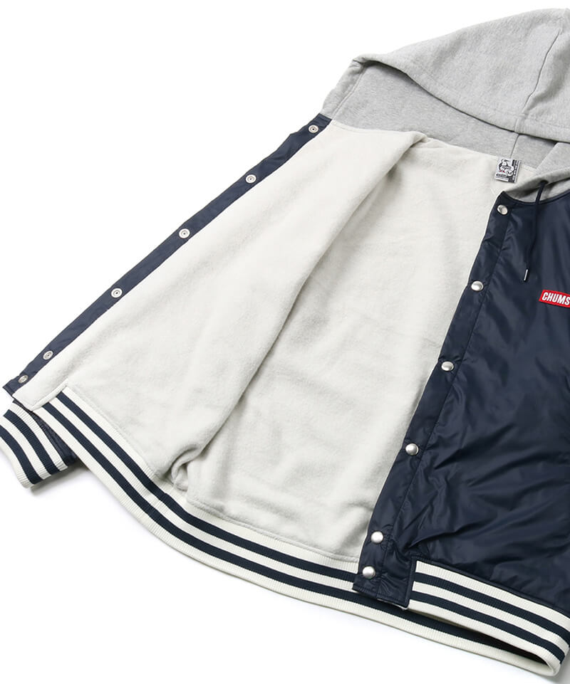 CHUMS Logo Stadium Hoodie/チャムスロゴスタジアムフーディ（ジャケット/アウター）(M Navy): ジャケット｜アウター| CHUMS(チャムス)|アウトドアファッション公式通販