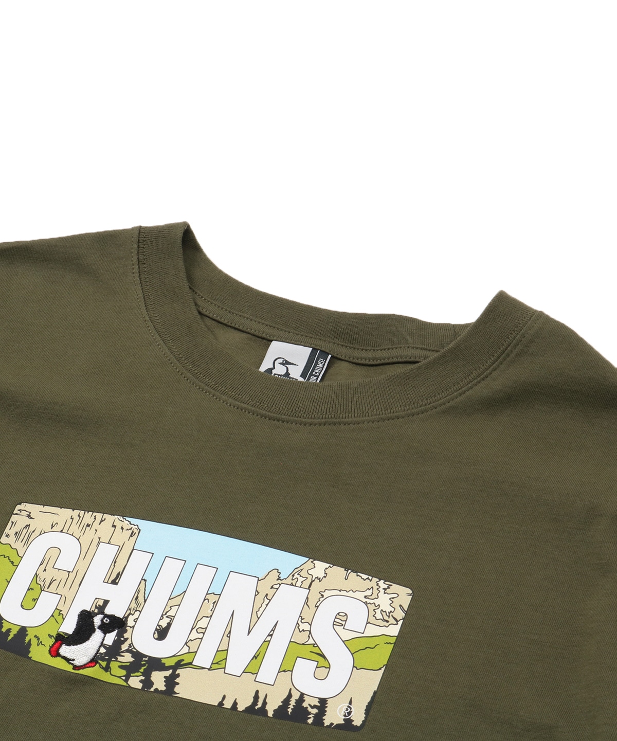 Mountain CHUMS Logo T-Shirt(マウンテンチャムスロゴTシャツ(トップス/Tシャツ))