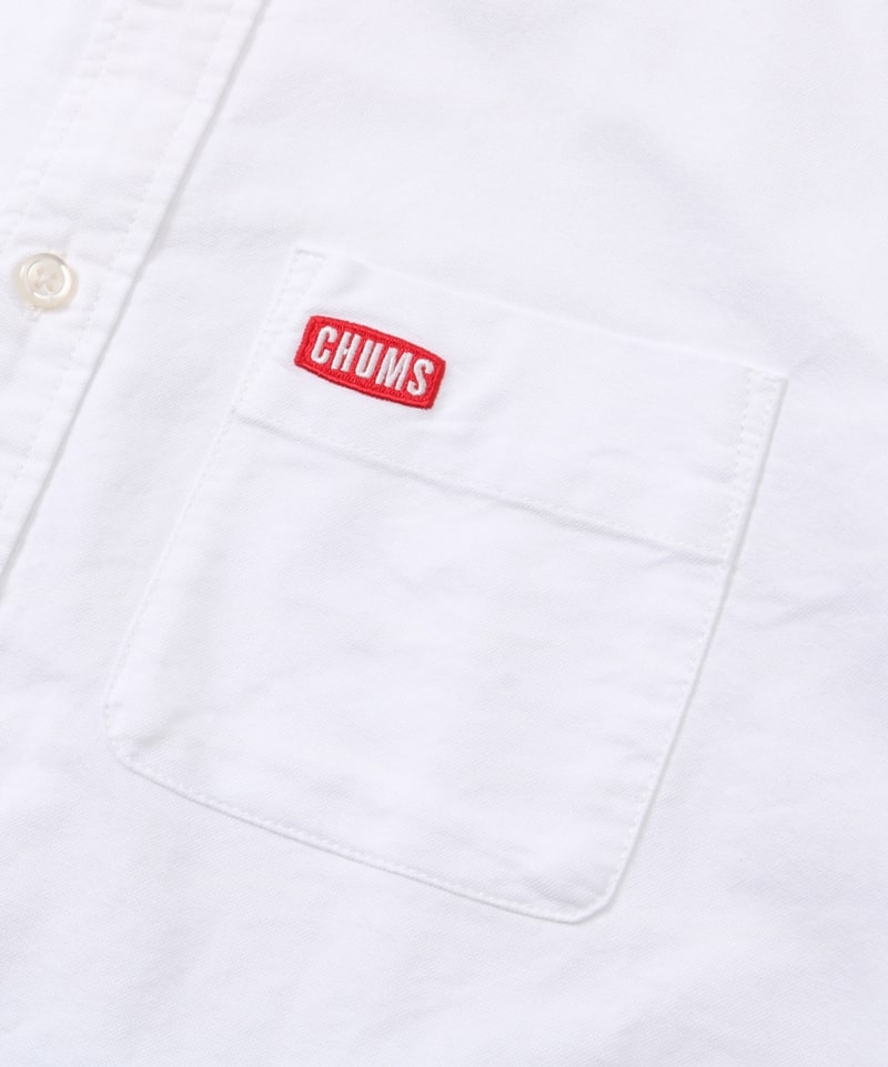 CHUMS OX S/S Shirt(チャムスオックスショートスリーブシャツ(シャツ/半袖シャツ))