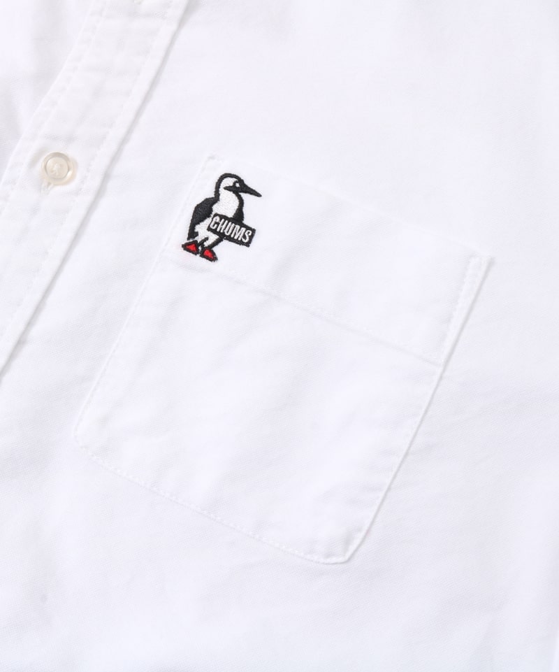 CHUMS OX S/S Shirt(チャムスオックスショートスリーブシャツ(シャツ/半袖シャツ))