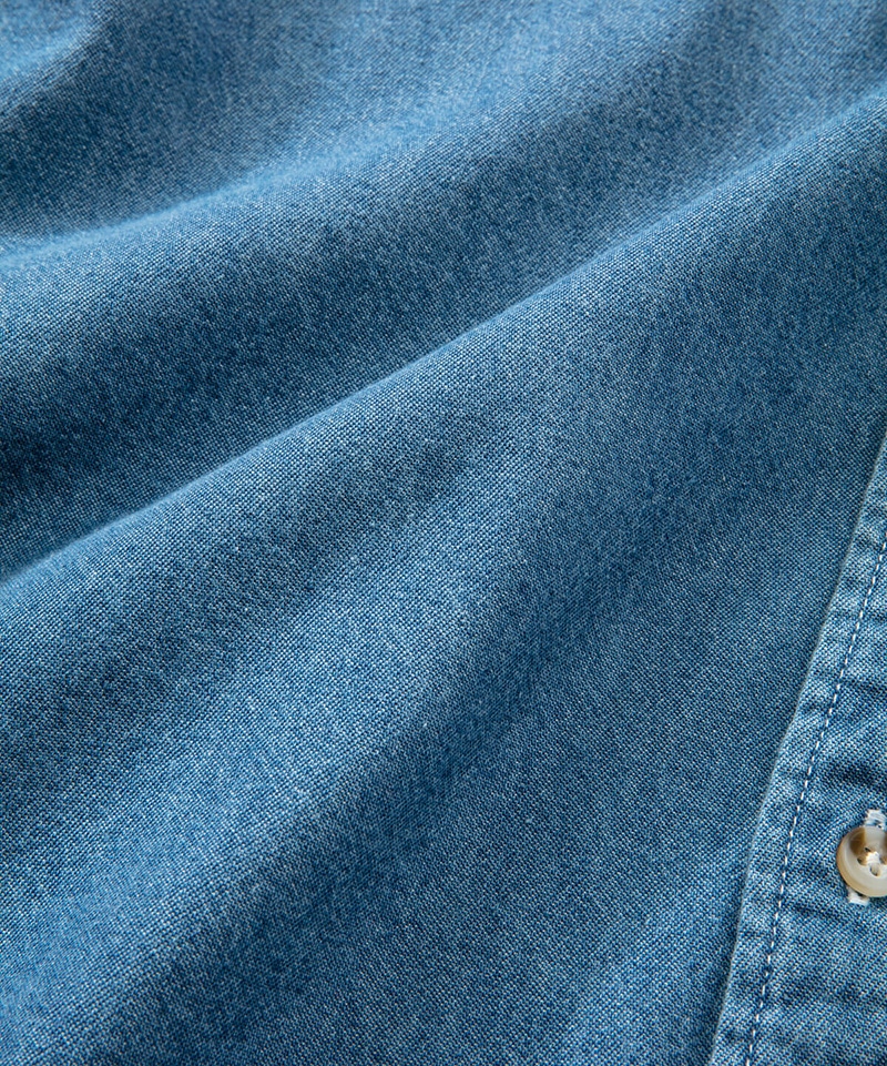 Denim Shirts One Piece デニムシャツワンピース ワンピース シャツ Womens M Lt Indigo ワンピース スカート Chums チャムス アウトドアファッション公式通販