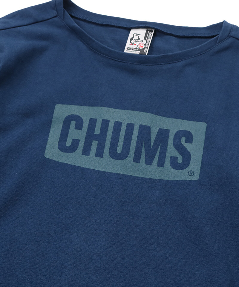 CHUMS Logo Brushed L/S T-Dress/チャムスロゴブラッシュドロング 