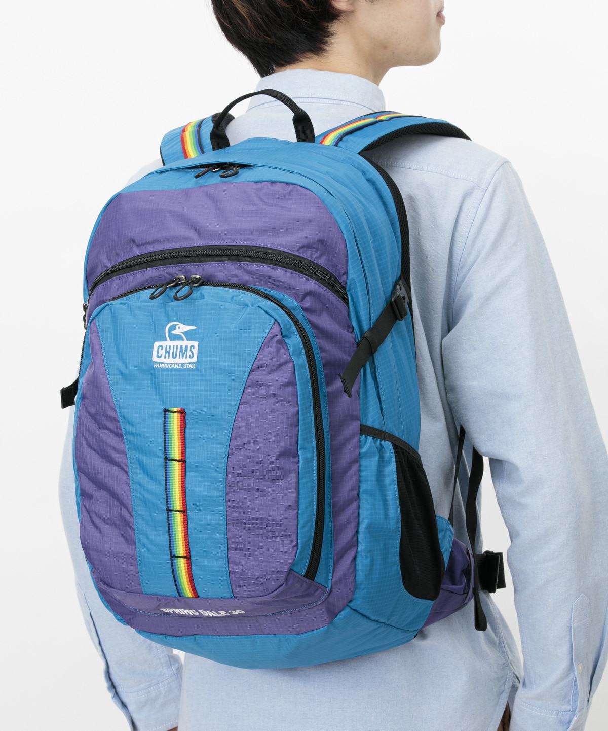 Spring Dale 30l スプリングデール30リットル デイパック リュック サイズなし Blue Purple バッグ Chums チャムス アウトドアファッション公式通販 Spring Dale 30l スプリングデール30リットル デイパック リュック サイズなし Blue Purple バッグ Chums チャムス アウトドアファッション公式通販