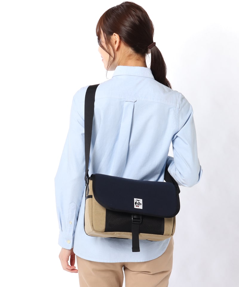 チャムス] ショルダーバッグ Flap Camera Case Sweat Nylon fIFHOZVHSL