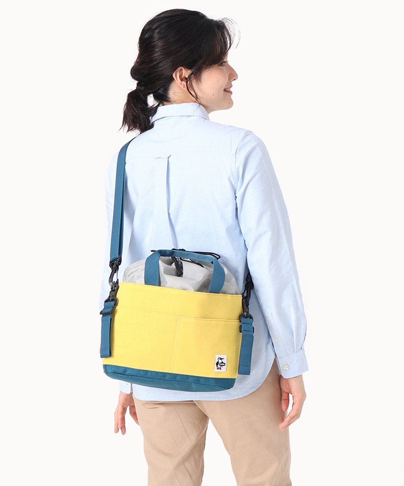 Multi Buggy Bag Sweat Nylon/マルチバギーバッグスウェットナイロン(トートバッグ)(Free Yellow×Dark  Lake): バッグ|CHUMS(チャムス)|アウトドアファッション公式通販