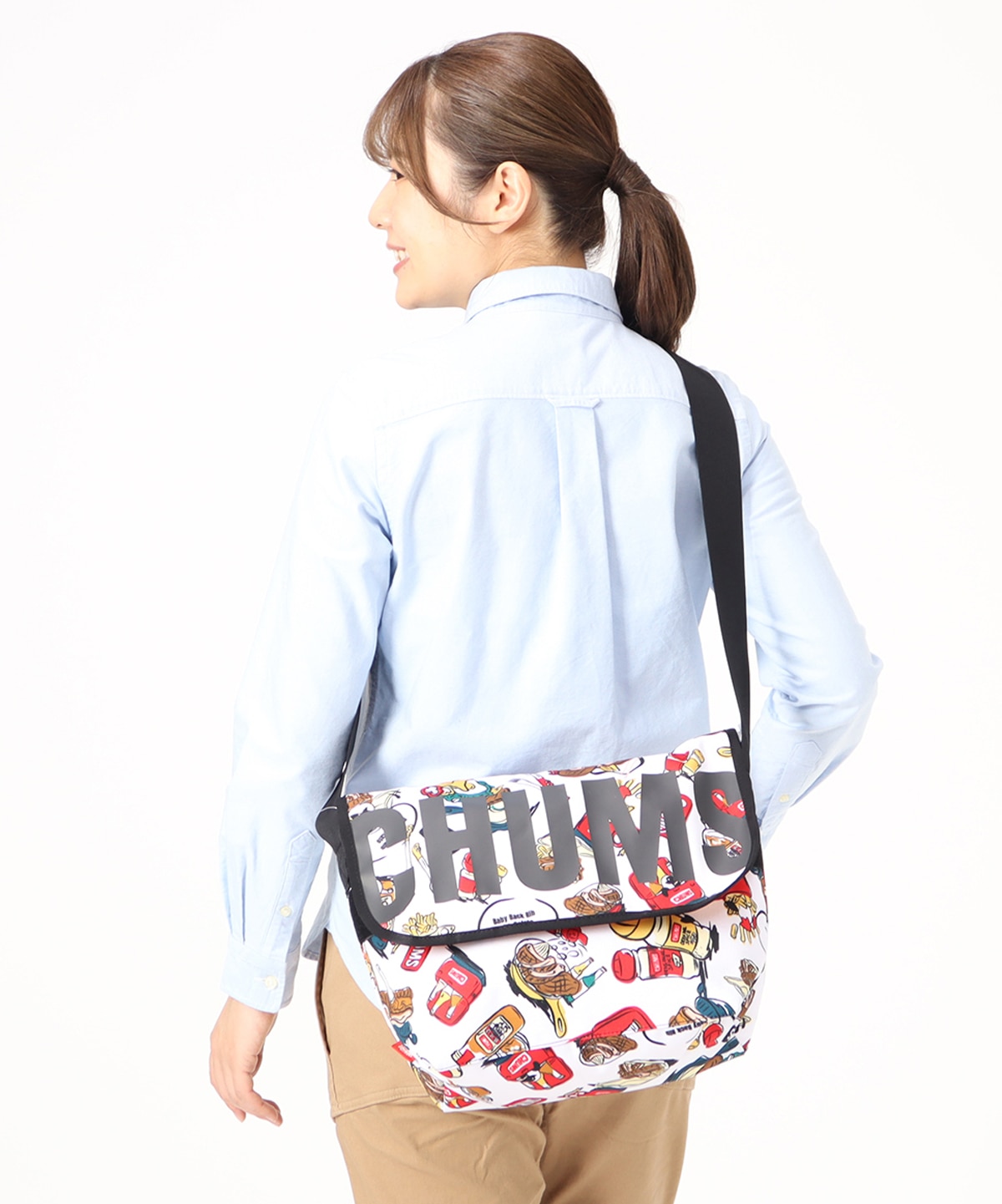 Recycle CHUMS Messenger Bag(リサイクルチャムスメッセンジャーバッグ(メッセンジャーバッグ｜ショルダーバッグ))