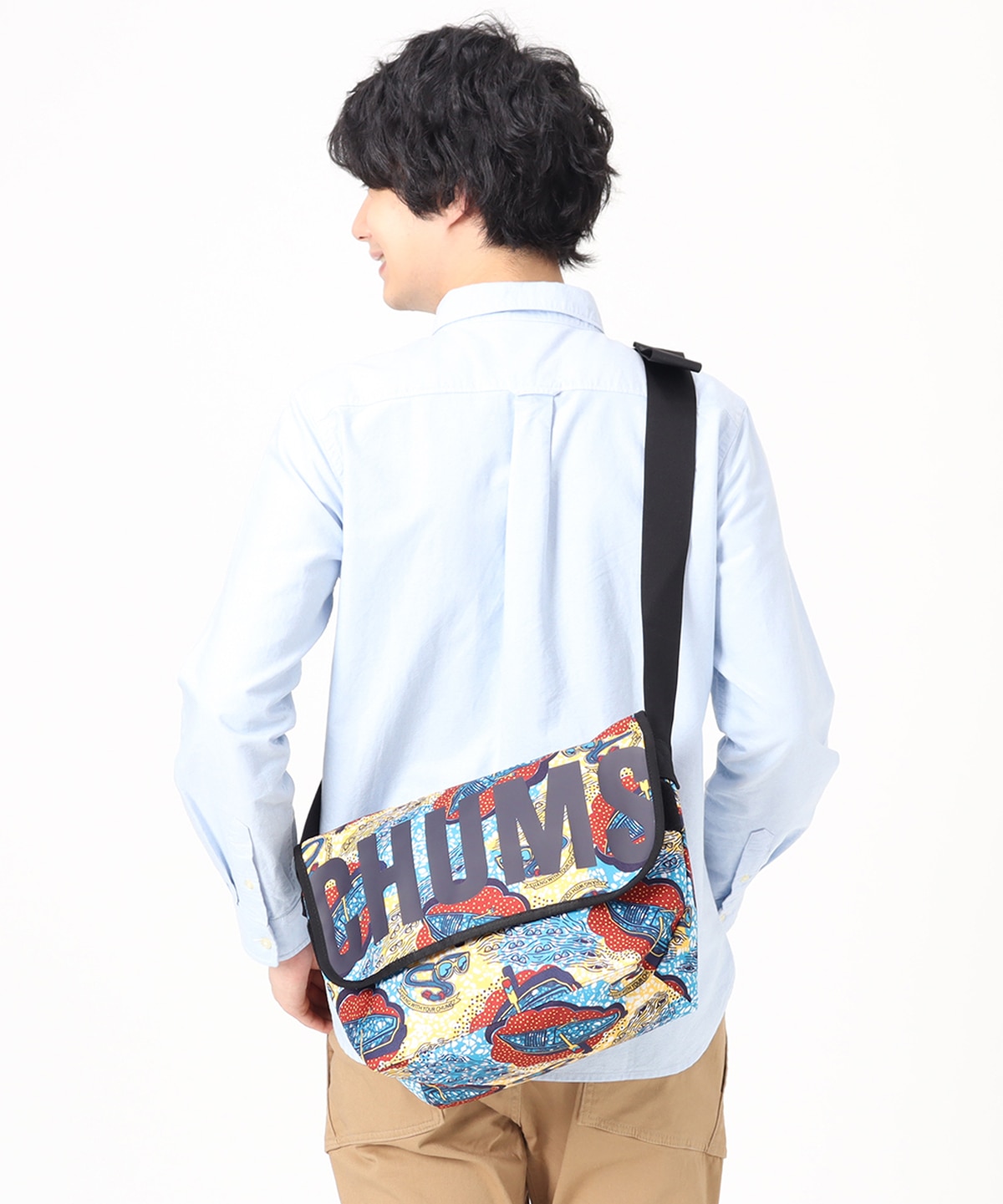 Recycle CHUMS Messenger Bag(リサイクルチャムスメッセンジャーバッグ(メッセンジャーバッグ｜ショルダーバッグ))