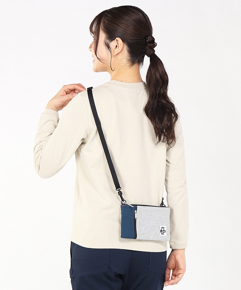 チャムス Bag Smart Phone Shoulder Sweat Nylo