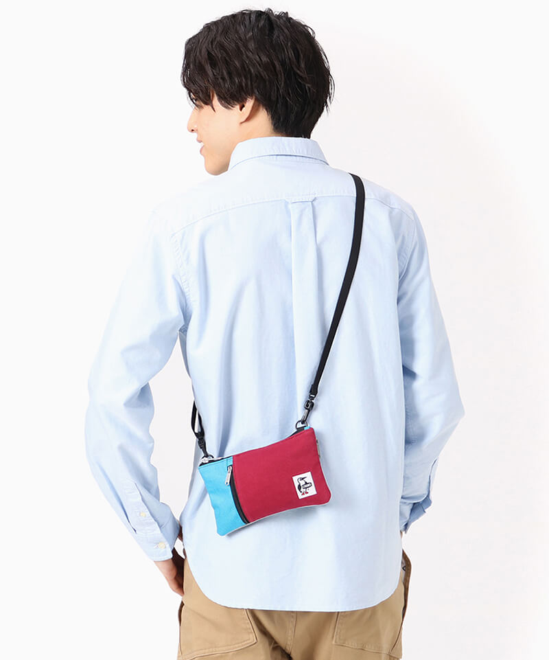 チャムス Bag Smart Phone Shoulder Sweat Nylo