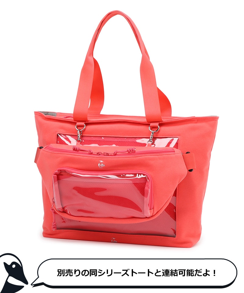 Clear Pocket Body Bag Sweat(クリアポケットボディバッグスウェット（ボディバッグ｜ウエストポーチ）)
