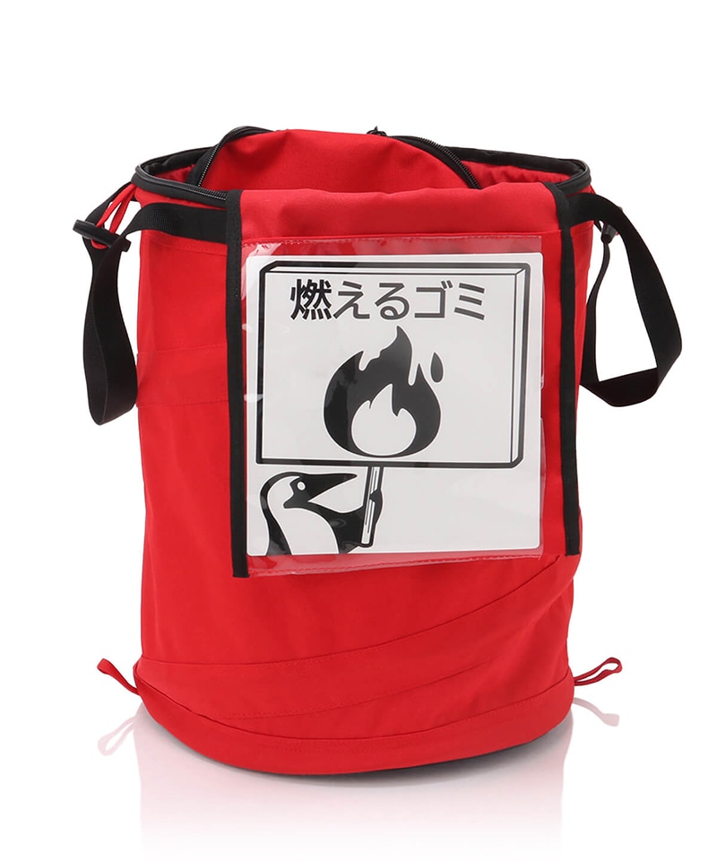 CHUMS Logo Pop Up Trash Can/チャムスロゴポップアップトラッシュカン(ゴミ箱/収納ケース)(Free Red): キャンプ 用品|CHUMS(チャムス)|アウトドアファッション公式通販