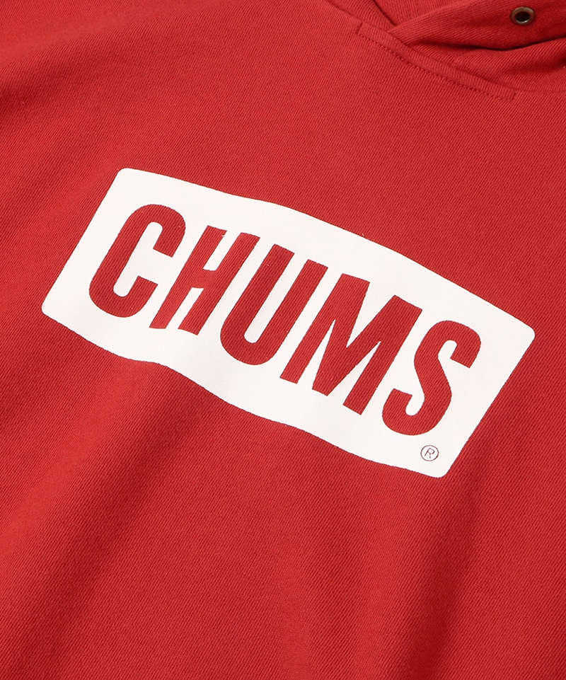 CHUMS Logo Pull Over Parka LP/チャムスロゴプルオーバーパーカーループパイル(パーカー/スウェット)(M Rust