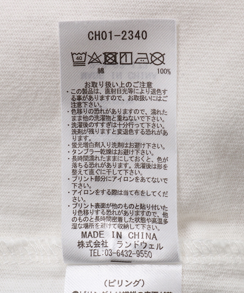 限定】Rabbit Pocket L/S T-Shirt/【限定】ラビットポケットロング 限定】Rabbit Pocket L/S T-Shirt/【限定】ラビットポケットロング