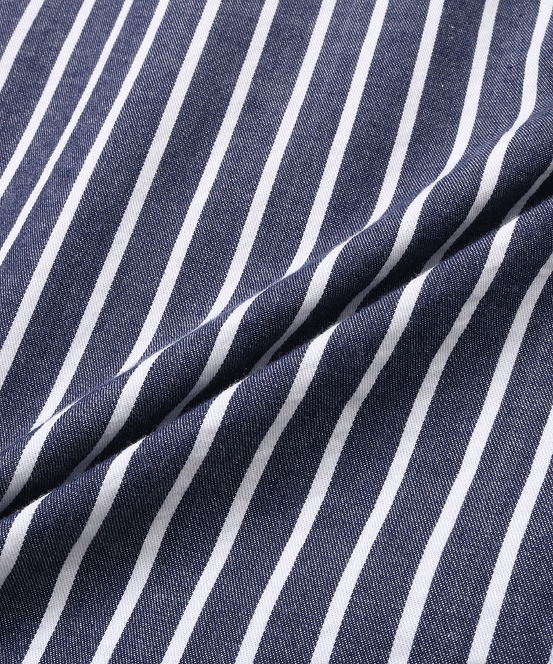 Hurricane Shirt ハリケーンシャツ トップス シャツ M Navy White トップス Chums チャムス アウトドアファッション公式通販