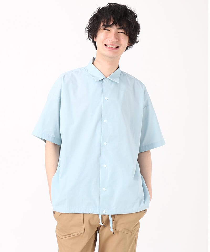 Oversized S/S Work Shirt(オーバーサイズドショートスリーブワークシャツ(シャツ/半袖シャツ))