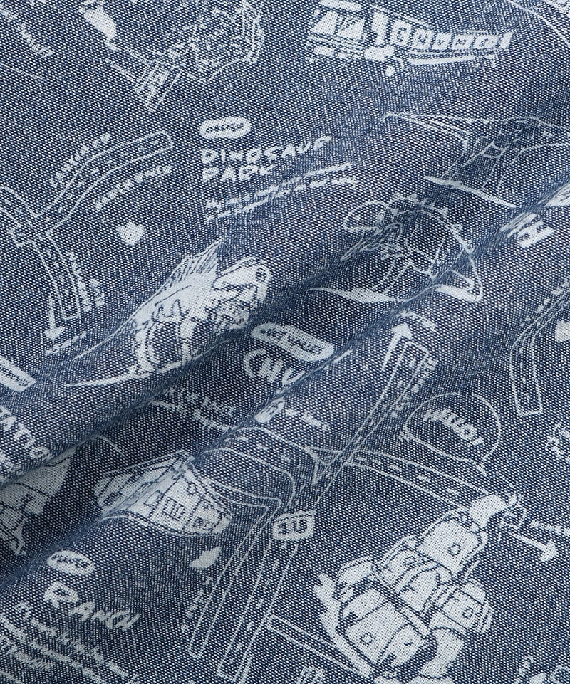 Beaver Yarn-Dyed Chambray S/S Shirt/ビーバーヤーンダイド 