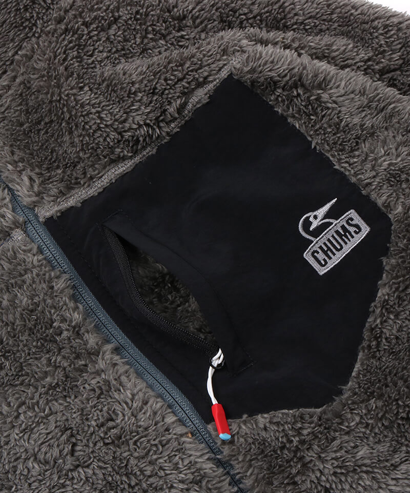 Bonding Fleece Jacket/ボンディングフリースジャケット(アウター/フリース)(M Khaki): ジャケット|アウター|CHUMS( チャムス)|アウトドアファッション公式通販 Bonding Fleece Jacket/ボンディングフリースジャケット(アウター/フリース)(M Khaki): ジャケット|アウター|CHUMS( チャムス)|アウトドアファッション公式通販