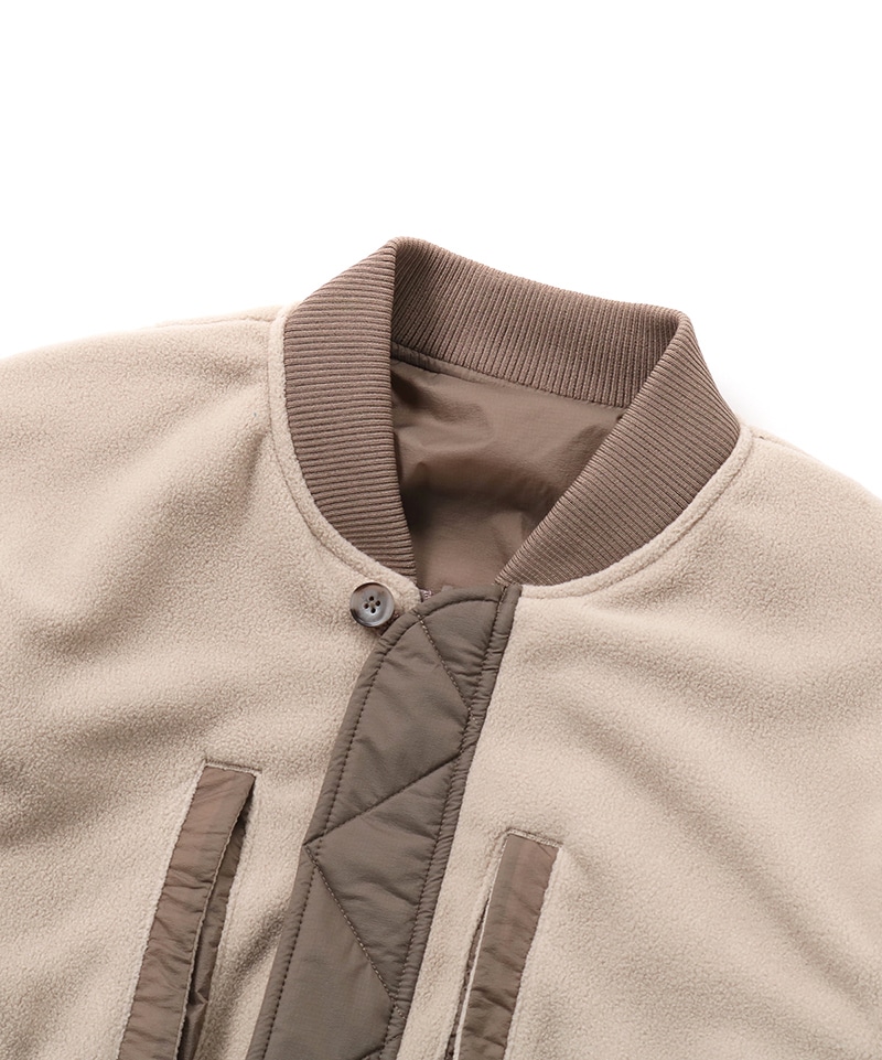 Recycle Chumley Fleece Reversible Jacket/リサイクルチャムリーフ
