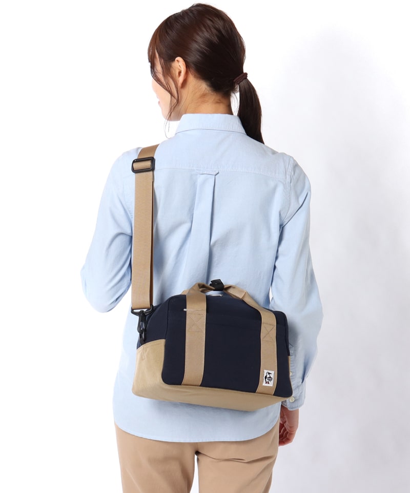 Camera Boston Sweat Nylon/カメラボストンスウェットナイロン(カメラバッグ)(サイズなし Navy/Beige