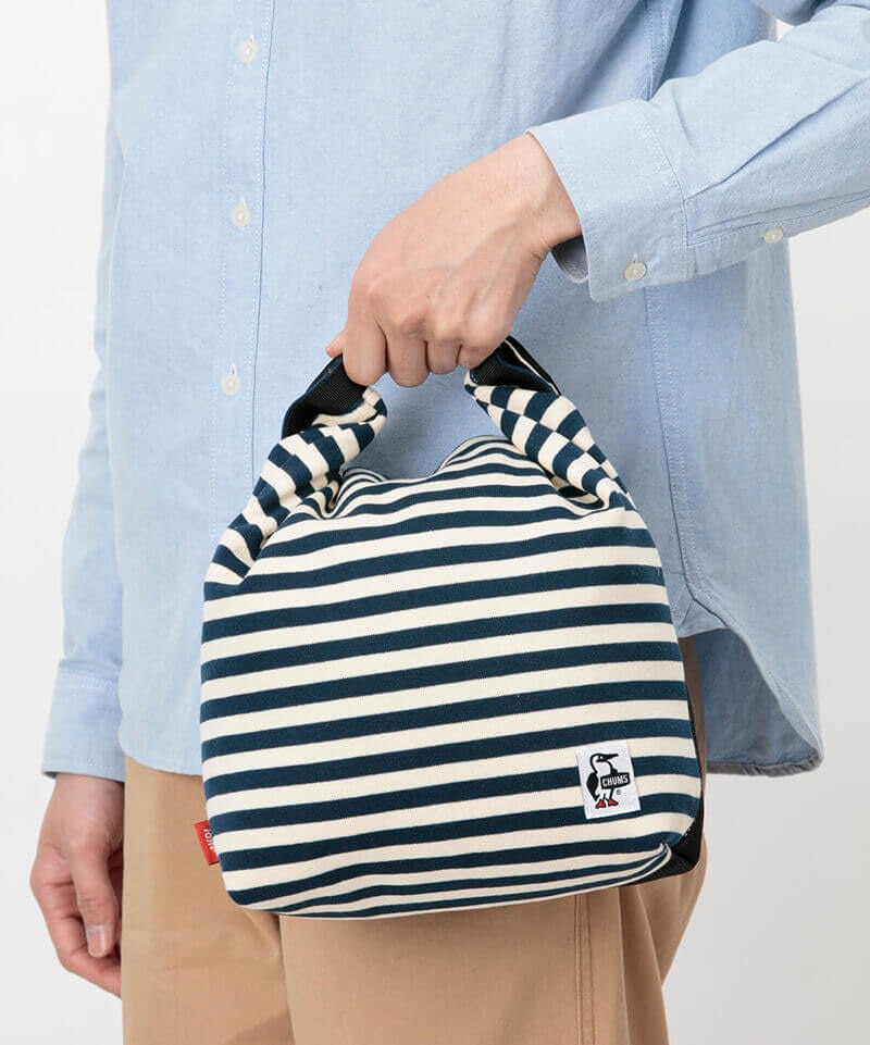 Lunch Bag Sweat ランチバッグスウェット ケース ランチバッグ サイズなし Pastel Border 財布 ポーチ ケース Chums チャムス アウトドアファッション公式通販