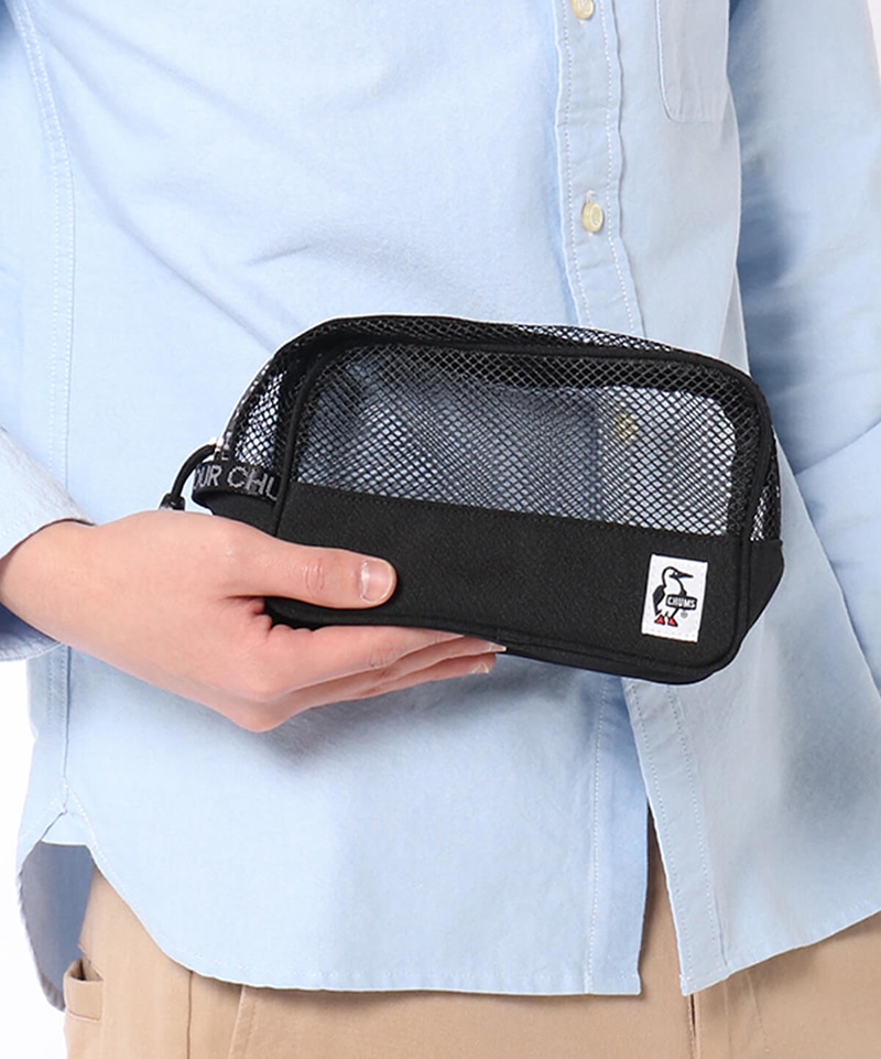 Mesh Up Pouch メッシュアップポーチ ポーチ ケース サイズなし Black 財布 ポーチ ケース Chums チャムス アウトドアファッション公式通販 Mesh Up Pouch メッシュアップポーチ ポーチ ケース サイズなし Black 財布 ポーチ ケース Chums チャムス アウトドアファッション公式通販