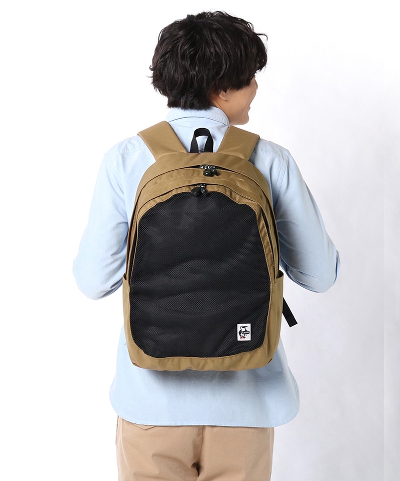 Recycle Front Mesh Day Pack リサイクルフロントメッシュデイパック デイパック リュック Free Crazy 22s バッグ Chums チャムス アウトドアファッション公式通販