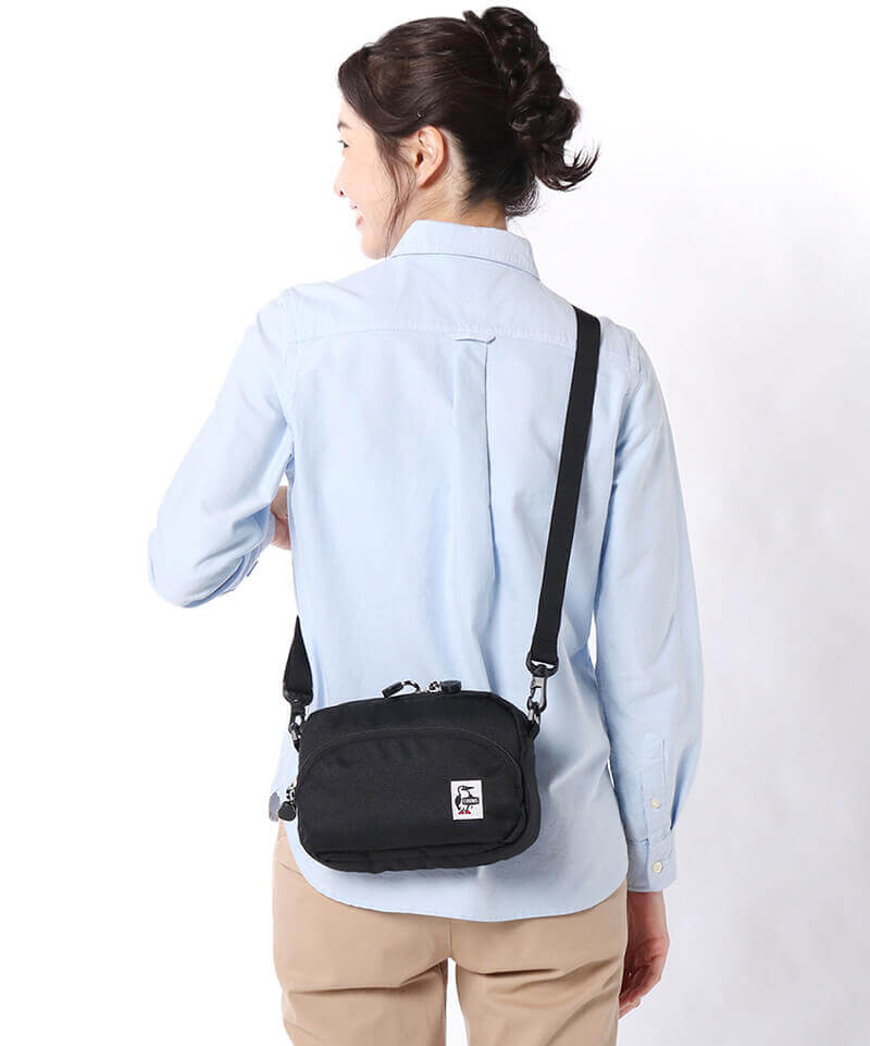 Recycle Shoulder Pouch リサイクルショルダーポーチ ショルダーバッグ ポーチ Free Brown バッグ Chums チャムス アウトドアファッション公式通販