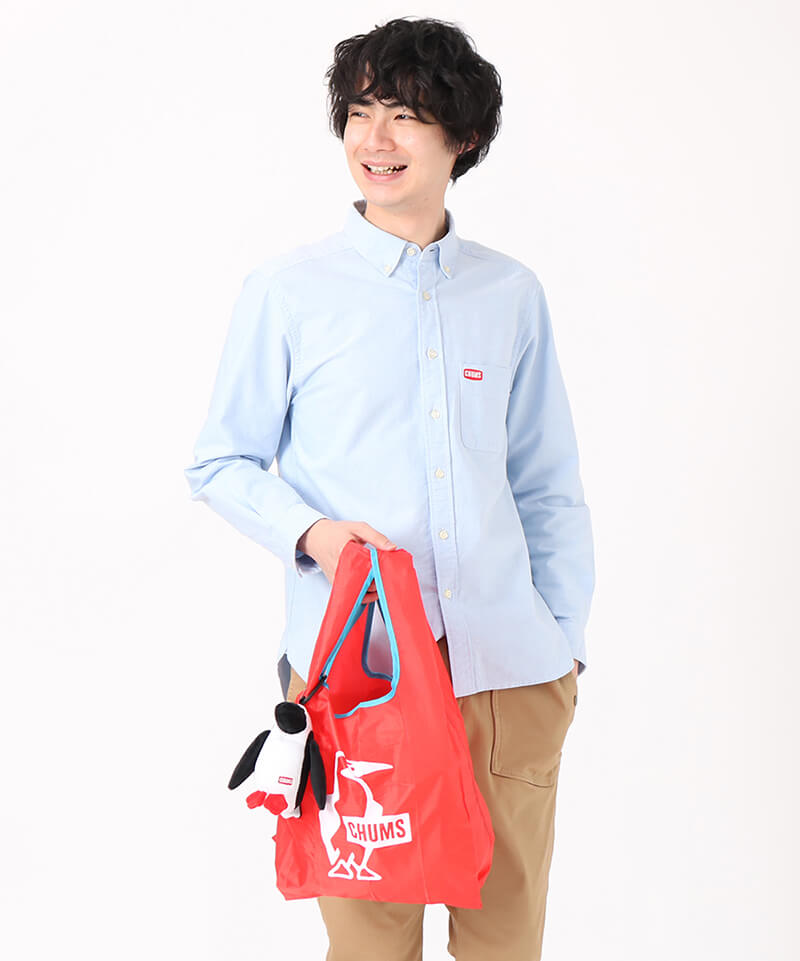 Booby Eco Bag/ブービーエコバッグ(エコバッグ)(サイズなし Paprika Red×White): バッグCHUMS(チャムス )|アウトドアファッション公式通販
