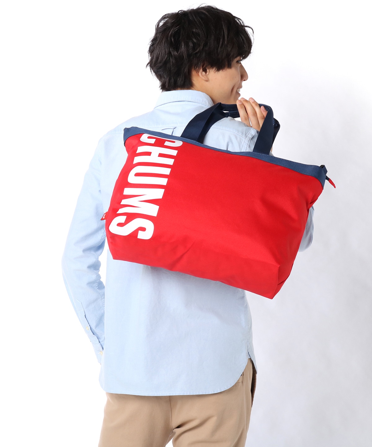 チャムス CHUMS ミニトートバッグ タグ付き