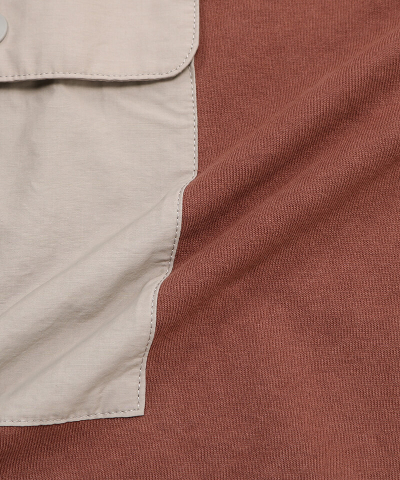 Heavy Weight Side Pocket L/S T-Shirt(ヘビーウエイトサイドポケットロングスリーブTシャツ(ロンT/ロングTシャツ))