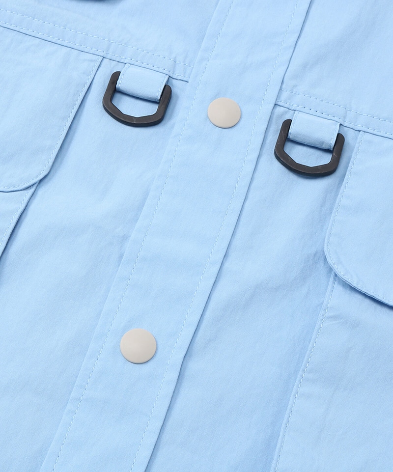 Oversized Work Shirt⁄オーバーサイズドワークシャツ(シャツ⁄トップス)(M Lt. Blue): トップス|CHUMS(チャムス )|アウトドアファッション公式通販