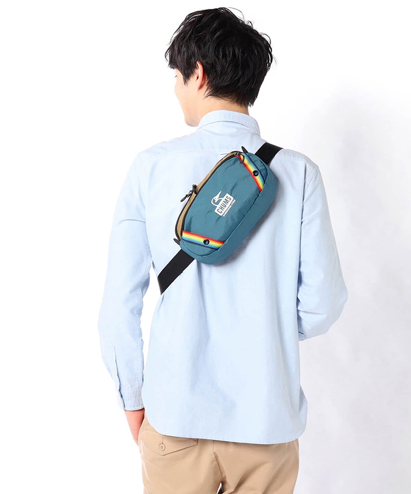 Spring Dale Compact Waist Pack/スプリングデールコンパクトウエストパック(ボディバッグ｜ウエストポーチ)(サイズなし  Yellow Crazy): バッグ|CHUMS(チャムス)|アウトドアファッション公式通販