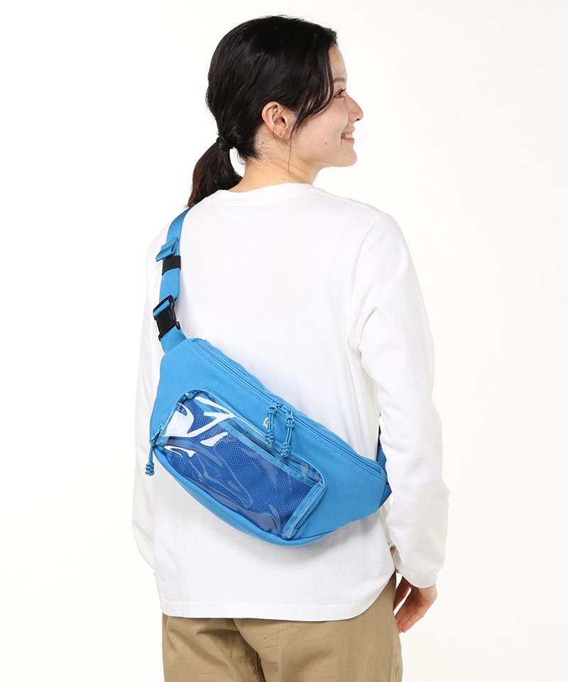 Clear Pocket Body Bag Sweat(クリアポケットボディバッグスウェット（ボディバッグ｜ウエストポーチ）)